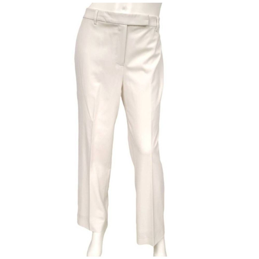 Chaus New York Off White Cropped Pants 10